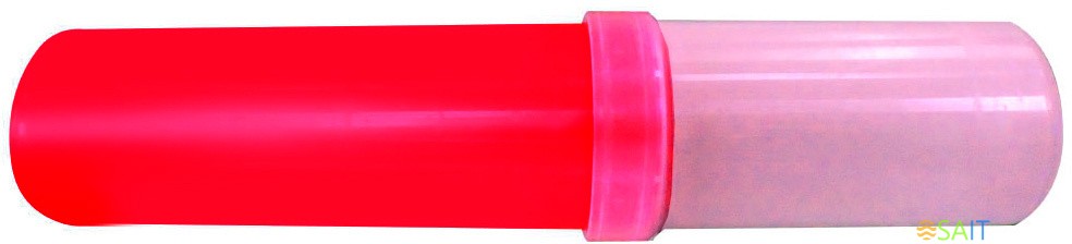 Пенал-тубус Silwerhof ассорти 1отд. 195х40мм пластик