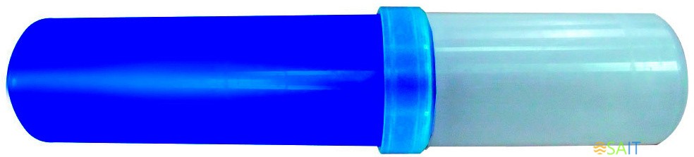 Пенал-тубус Silwerhof ассорти 1отд. 195х40мм пластик