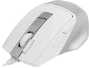 Мышь A4Tech Fstyler FM45S Air белый/серебристый оптическая 2400dpi silent USB 7but (FM45S AIR USB (SILVER WHITE))