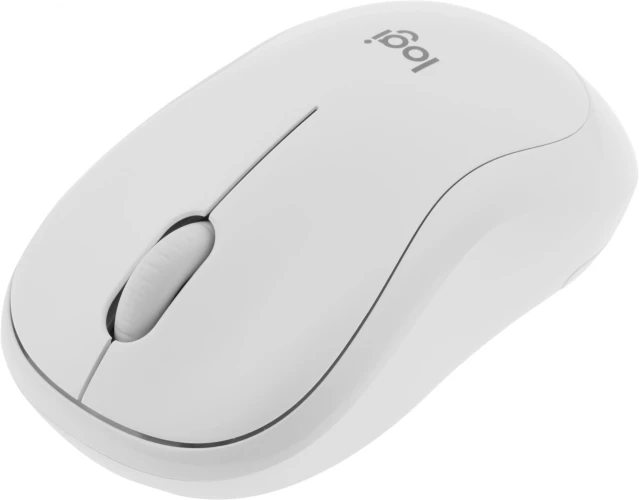 Мышь Logitech M240 Silent белый оптическая 4000dpi silent беспров. BT для ноутбука 2but (910-007120)
