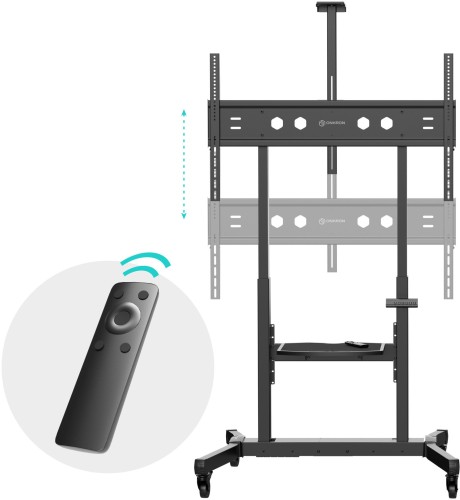 Стойка для телевизора Onkron TS1991 eLift черный 50"-100" макс.120кг напольный наклон
