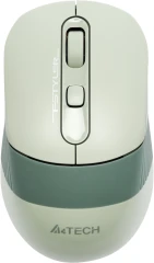 Мышь A4Tech Fstyler FB10C зеленый оптическая 2000dpi беспров. BT/Radio USB 4but (FB10C MATCHA GREEN)