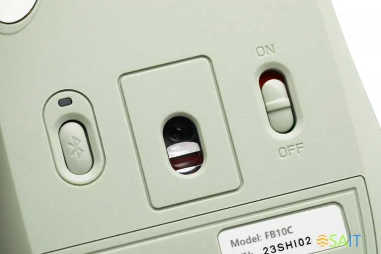 Мышь A4Tech Fstyler FB10C зеленый оптическая 2000dpi беспров. BT/Radio USB 4but (FB10C MATCHA GREEN)