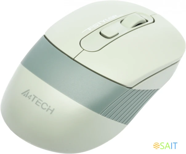 Мышь A4Tech Fstyler FB10C зеленый оптическая 2000dpi беспров. BT/Radio USB 4but (FB10C MATCHA GREEN)