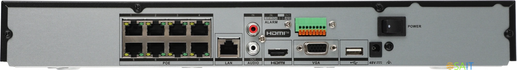 Видеорегистратор Hikvision DS-7608NXI-K2/8P (D)