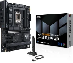 Материнская плата Asus TUF GAMING Z890-PLUS WIFI Soc-1851 Intel Z890 4xDDR5 ATX AC`97 8ch(7.1) 2.5Gg RAID+HDMI+DP