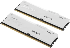 Память DDR5 2x16GB 6400MHz Kingston KF564C32BWEAK2-32 Fury Beast RGB RTL Gaming PC5-51200 CL32 DIMM 288-pin 1.4В kit dual rank с радиатором Ret