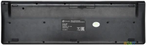 Клавиатура Оклик 880S черный USB беспроводная slim Multimedia