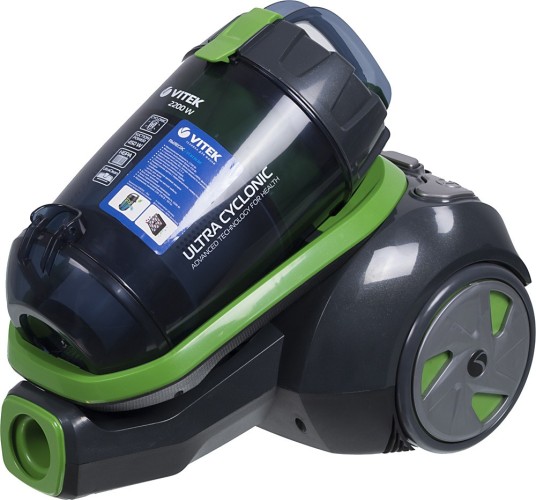 Пылесос Vitek VT-8130 BK 2200Вт зеленый/темно-синий