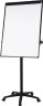 Флипчарт Deli EV130 лак 75x106.7см на роликах белый/черный