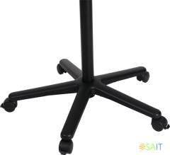 Флипчарт Deli EV130 лак 75x106.7см на роликах белый/черный