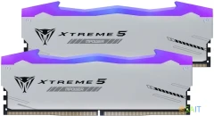 Память DDR5 2x24GB 6400MHz Patriot PVXR548G64C32KM Viper Xtreme 5 RGB RTL Gaming PC5-51200 CL32 DIMM 288-pin 1.4В с радиатором Ret