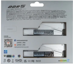 Память DDR5 2x24GB 6400MHz Patriot PVXR548G64C32KM Viper Xtreme 5 RGB RTL Gaming PC5-51200 CL32 DIMM 288-pin 1.4В с радиатором Ret