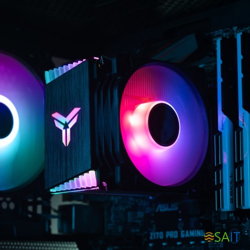 Устройство охлаждения(кулер) Jonsbo CR-1400 RGB белый 4-pin 20-30.5dB Al 130W 450gr Ret (CR-1400 COLOR WHITE)