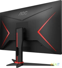 Монитор AOC 27" 27G2SPAE черный/красный IPS LED 1ms 16:9 HDMI M/M матовая 250cd 178гр/178гр 1920x1080 165Hz G-Sync FreeSync Premium VGA DP FHD 4.53кг