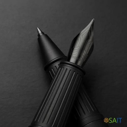 Ручка роллер Parker Ingenuity Core T570 (2182015) Black BT F черн. черн. подар.кор.