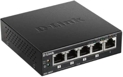 Коммутатор D-Link DGS-1005P DGS-1005P/B3A (L2) 5x1Гбит/с 4PoE 60W неуправляемый