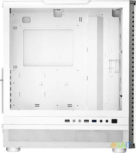 Корпус PcCooler ME200 MESH WH белый без БП ATX 6x120mm 6x140mm 2xUSB2.0 1xUSB3.0 audio bott PSU