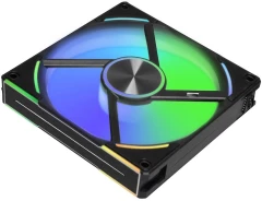 Вентилятор для корпуса Lian-Li Uni Fan ALV2 140 V2 ARGB 140х140x28 черный 4-pin 26.8дБ (G99.14ALV21B.00) Ret