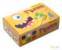 Гуашь Silwerhof Монстрики 6цв. бан. 20мл. картон.кор.