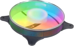 Вентилятор для корпуса GMNG GG-CF120FRGB3-PWMBK RGB 120х120x25 черный 4-pin 28дБ Ret