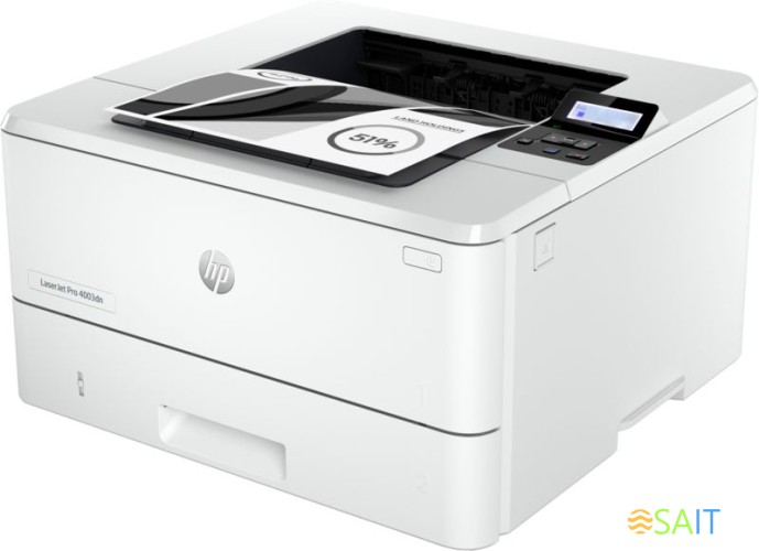 Принтер лазерный HP LaserJet Pro 4003dn (2Z609A) A4 Duplex Net белый