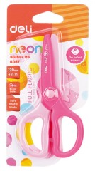 Ножницы Deli E6067 школьные 120мм пластик ассорти