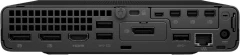 Неттоп HP Elite 600 G9 Mini i7 13700 (2.1) 16Gb SSD512Gb UHDG 770 Free DOS 3.0 GbitEth WiFi BT 120W kb мышь клавиатура черный (885Q8EA)