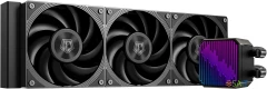 Система водяного охлаждения ID-Cooling DX360 Max Soc-AM5/AM4/1200/1700/1851 черный 4-pin 32.5dB Al+Cu 350W Ret