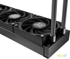 Система водяного охлаждения ID-Cooling DX360 Max Soc-AM5/AM4/1200/1700/1851 черный 4-pin 32.5dB Al+Cu 350W Ret
