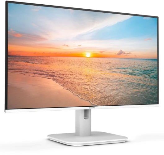 Монитор Philips 23.8" E Line 24E1N1100AW белый IPS LED 16:9 HDMI M/M матовая 1300:1 250cd 178гр/178гр 1920x1080 100Hz VGA FHD 2.51кг