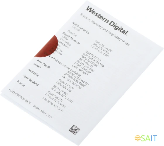 Накопитель SSD WD PCIe 4.0 x4 1TB WDS100T2X0E Black SN850X M.2 2280