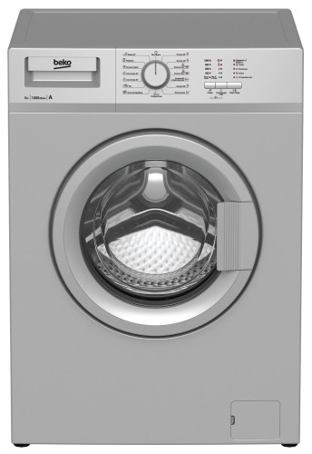 Стиральная машина Beko WRS55P1BSS класс: A-10% загр.фронтальная макс.:5кг серебристый