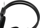Наушники с микрофоном Оклик HS-M200 черный 1.8м накладные оголовье (1532011)