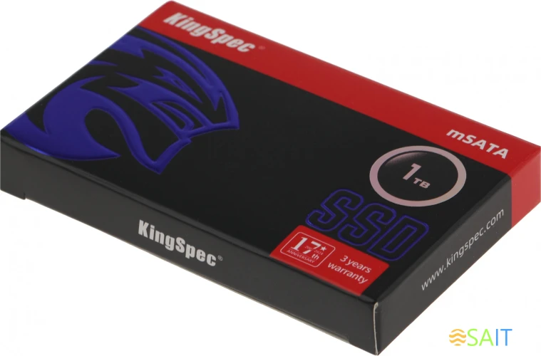 Накопитель SSD Kingspec SATA-III 1TB MT-1TB MT Series mSATA