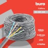 Кабель сетевой Buro BU-COP-045 UTP 4 пары cat.5E solid 0.45мм Cu 305м серый