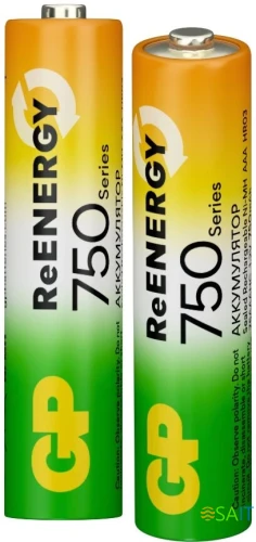 Аккумулятор GP 210AAHC АА+75AAAHC AAA NiMH 2000mAh (4шт)