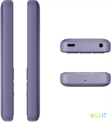 Мобильный телефон Nokia 130 TA-1576 DS EAC фиолетовый моноблок 2.4" 240x320 Series 30+ 0.3Mpix GSM900/1800 MP3
