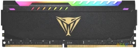 Память DDR4 32GB 3200MHz Patriot PVSR432G320C8 Viper Steel RGB RTL Gaming PC4-25600 CL18 DIMM 288-pin 1.35В dual rank с радиатором Ret