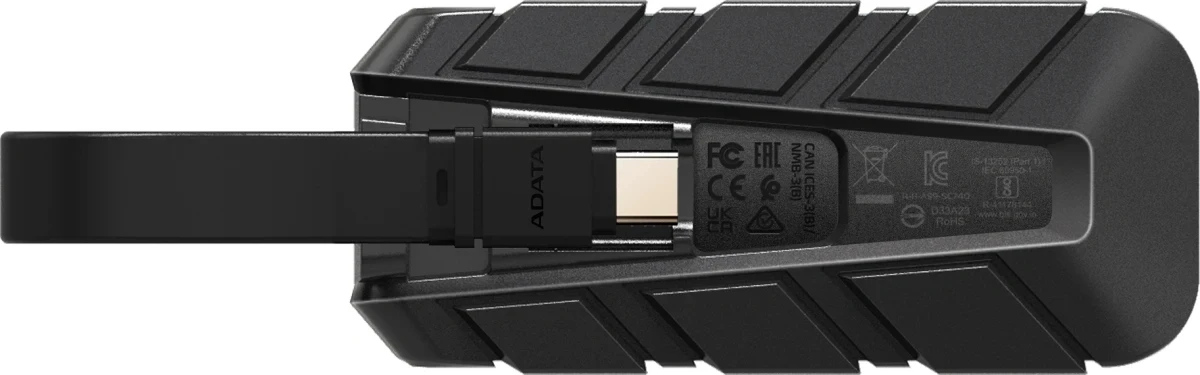 Накопитель SSD A-Data USB3.2 Gen2 2000GB SC740-2000G-CBU SC740 синий