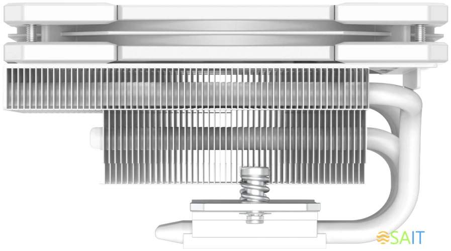 Устройство охлаждения(кулер) ID-Cooling IS-67-XT Soc-AM5/AM4/1200/1700/1851 белый 4-pin 16-35dB Al+Cu 150W 500gr Ret (IS-67-XT WHITE)