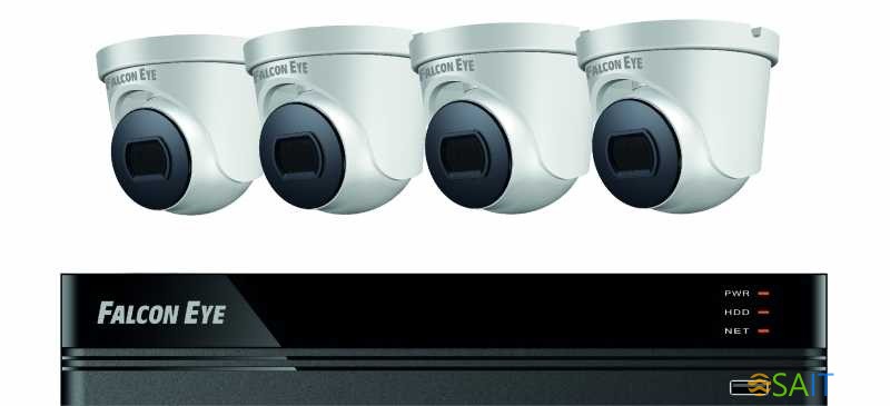 Комплект видеонаблюдения Falcon Eye FE-104MHD Дом SMART