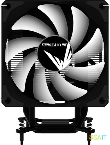 Устройство охлаждения(кулер) Formula Ice Burg EX ARGB Soc-AM5/AM4/1200/1700/1851 черный 4-pin 17-34dB Al+Cu 220W 751gr Ret (ICE BURG EX ARPW 6P BK)