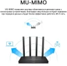Роутер беспроводной TP-Link Archer C6U AC1200 10/100/1000BASE-TX черный