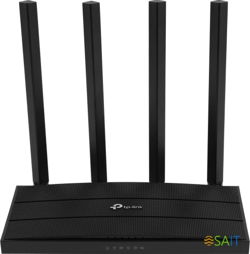 Роутер беспроводной TP-Link Archer C6U AC1200 10/100/1000BASE-TX черный