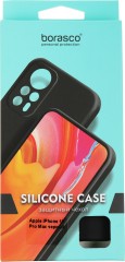 Чехол (клип-кейс) BoraSCO для Apple iPhone 15 Pro Max черный (72415)