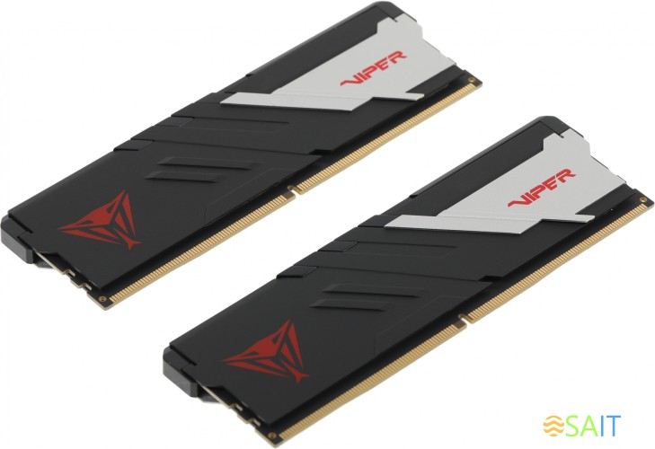 Память DDR5 2x16Gb 6200MHz Patriot PVV532G620C40K Viper Venom RTL Gaming PC5-49600 CL40 DIMM 288-pin 1.35В kit с радиатором Ret