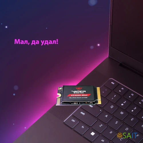 Накопитель SSD Patriot PCIe 4.0 x4 2TB VP4000M2TBM23 VP4000 Mini M.2 2230