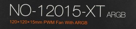 Вентилятор для корпуса ID-Cooling NO-12015-XT ARGB 120х120x15 черный 4-pin 31дБ (NO-12015-XT ARGB) Ret