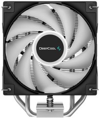Устройство охлаждения(кулер) Deepcool AG400 LED RGB Soc-AM5/AM4/1200/1700/1851 черный 4-pin 18-32dB Al+Cu 220W 614gr Ret (R-AG400-BKLNMC-G-1)